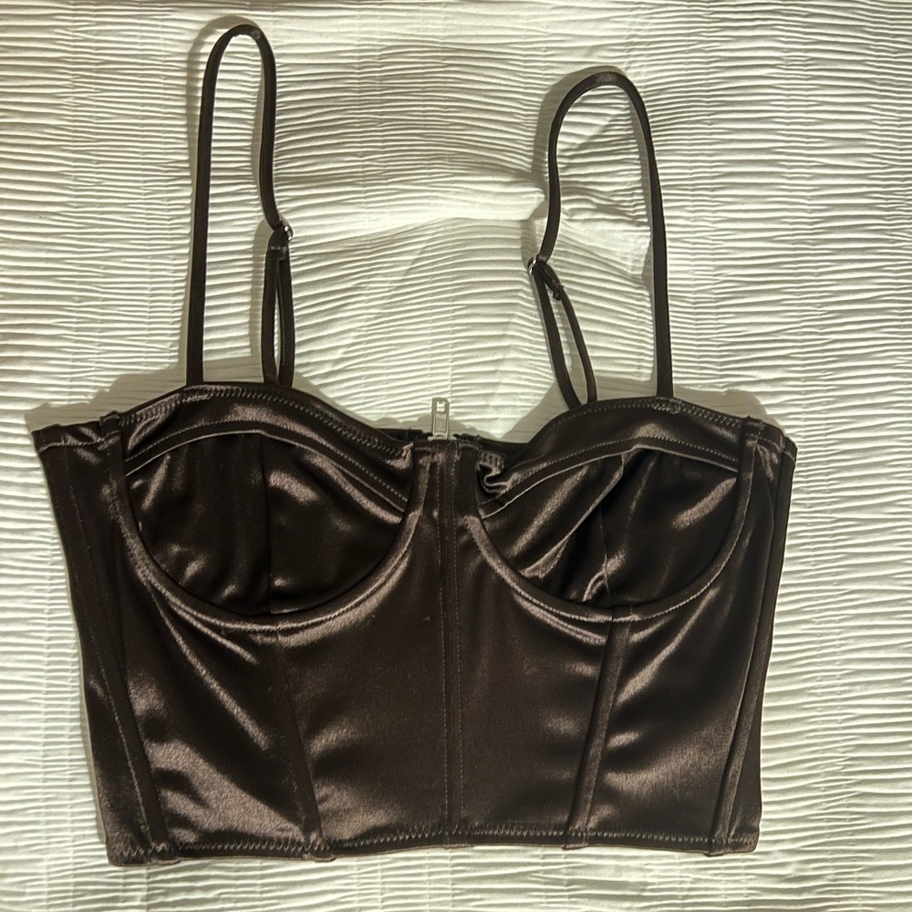H&M crop corset